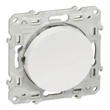 Schneider Electric ODACE S52R206 выключатель 1-клавишный кнопочный, скрытый монтаж, белый