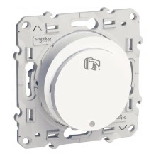 Schneider Electric ODACE S52R283 карточный выключатель с индикацией, белый