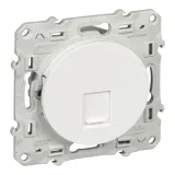 Schneider Electric ODACE S52R471 компьютерная розетка 1xRJ45 Cat.5e, белая