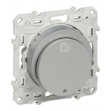Schneider Electric S53R283 карточный выключатель с индикацией, алюминий, Odace