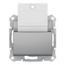 Schneider Electric Sedna SDN1900160 карточный выключатель, алюминий
