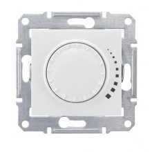 Светорегулятор поворотно-нажимной Schneider Electric SEDNA, 325 Вт, белый