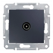 Schneider Electric SDN3201670 розетка ТВ оконечная, графит