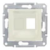 Schneider Electric Sedna адаптер для коннекторов AMP одинарный SDN4300647, бежевый