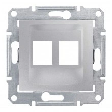 Schneider Electric Sedna SDN4400660 Адаптер для коннекторов AMP двойной, алюминий