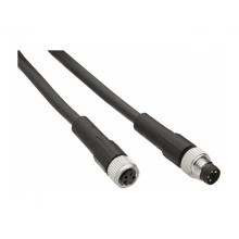 Шина ТМ7, прямой M12-B 4pin, Female-без разъема, 3м