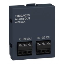 Schneider Electric TMC2AQ2C Картридж аналогового выхода Modicon M221, 2 выхода по току