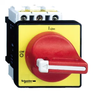 Выключатель аварийный 25А (ШНАЙДЕР) Выключатель аварийный 25А (ШНАЙДЕР)