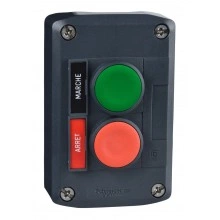 Кнопочный пост Schneider Electric Harmony XALD, 2 кнопки