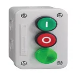 Кнопочный пост Schneider Electric Harmony XALE, 2 кнопки