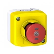 Кнопочный пост аварийной остановки Schneider Electric Harmony XALF, 1 кнопка