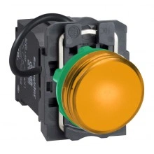 Лампа сигнальная Schneider Electric Harmony, 22мм, 400В, AC, Оранжевый