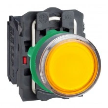 Кнопка Schneider Electric Harmony 22 мм, 250В, IP66, Оранжевый