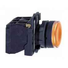 Кнопка Schneider Electric Harmony 22 мм, 120В, IP66, Оранжевый