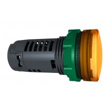 Лампа сигнальная Schneider Electric Harmony, 22мм, 24В, AC/DC, Оранжевый