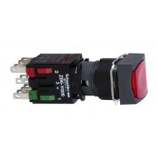 Кнопка Schneider Electric Harmony 16 мм, 24В, IP65, Красный
