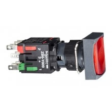 Кнопка Schneider Electric Harmony 16 мм, 24В, IP65, Красный
