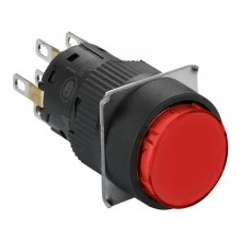 Кнопка Schneider Electric Harmony 16 мм, IP65, Красный
