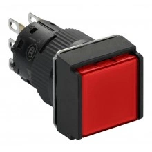 Кнопка Schneider Electric Harmony 16 мм, 24В, IP65, Красный