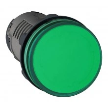 Лампа сигнальная Schneider Electric Harmony, 22мм, 24В, DC, Зеленый, XB7EVB3LC