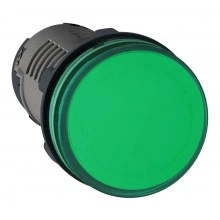 Schneider Electric Harmony, 22мм, 220В, AC, Зеленый, XB7EVM3LC