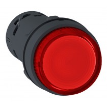 Кнопка Schneider Electric Harmony 22 мм, 230В, IP54, Красный, XB7NJ0461