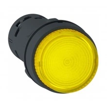 Кнопка Schneider Electric Harmony 22 мм, 230В, IP54, Оранжевый, XB7NJ08M1