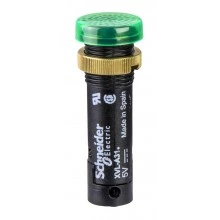 Лампа сигнальная Schneider Electric Harmony, 12мм, 5В, Зеленый