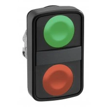 Головка кнопки двойная без маркировки Ч ZB4BA73407