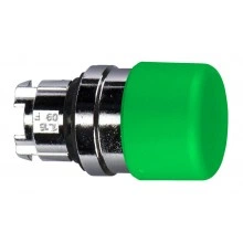 Головка кнопки 22ММ зеленая ZB4BC34