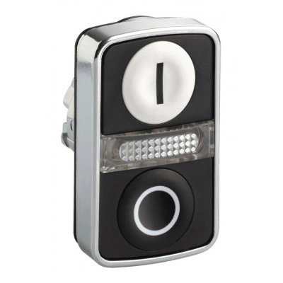 Головка кнопки двойная с маркировк + LED ZB4BW7A1721 Головка кнопки двойная с маркировк + LED ZB4BW7A1721