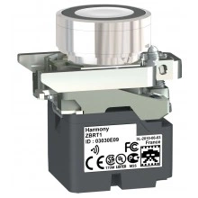 Кнопка Schneider Electric Harmony 22 мм, IP65, Белый