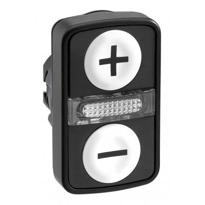 Головка кнопки двойная с маркировк + LED ZB5AW7A1715 Головка кнопки двойная с маркировк + LED ZB5AW7A1715