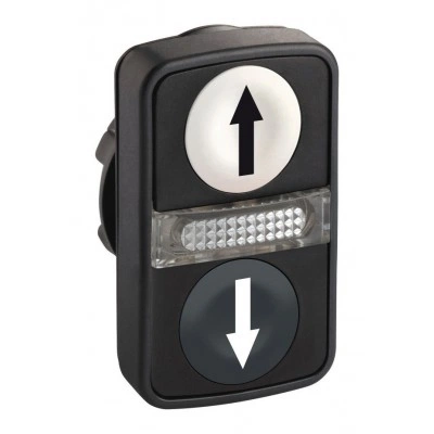 Головка кнопки двойная с маркировк + LED ZB5AW7A1724 Головка кнопки двойная с маркировк + LED ZB5AW7A1724
