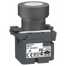 Кнопка Schneider Electric Harmony 22 мм, IP65, Белый
