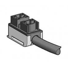 Коннектор с кабелем,2 полюса, 2 М, 1НЗ+1НО