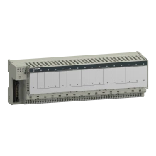 Schneider Electric ABE7P16T334 - база под 16 съемных реле 12,5 мм, с предохранителем на канал