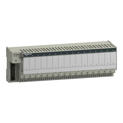 Schneider Electric ABE7P16T334 - база под 16 съемных реле 12,5 мм, с предохранителем на канал Schneider Electric ABE7P16T334 - база под 16 съемных реле 12,5 мм, с предохранителем на канал