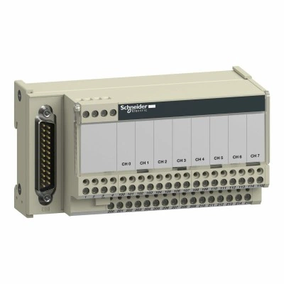 Schneider Electric ABE7CPA02 - база на 8 каналов для AEY*/ASY800, SUB-D15