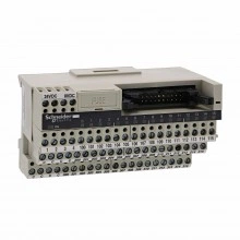 ABE7H16C31 TELEFAST база на 16 вх/вых, индикация сост.канала, выбор полярности 0 или 24В