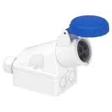 Schneider Electric PratiKa 83154 - настенная розетка 16 А, 2P+PEN, IP67