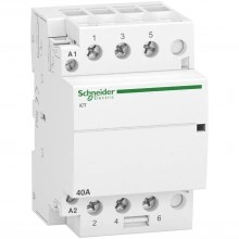 Schneider Electric A9C20843, модульный контактор iCT 40 А, 3НО, 220/240 В AC