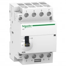 A9C21844 ACTI 9 модульный контактор с ручным управлением iCT40A 4Н