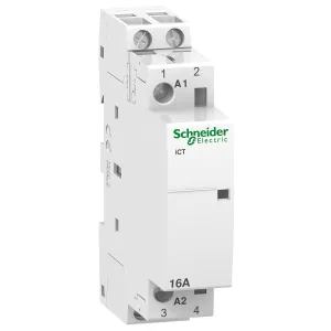 Schneider Electric A9C22712 Acti 9 модульный контактор iCT, 16 А, 2 НО, 230 В AC (ШНАЙДЕР) Schneider Electric A9C22712 Acti 9 модульный контактор iCT, 16 А, 2 НО, 230 В AC (ШНАЙДЕР)