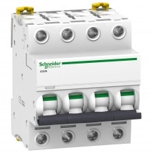 A9F79416 Автоматический выключатель Schneider Electric Acti9 iC60N, 4 полюса, 16A, тип C, 6kA