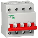 Schneider Electric Easy9 EZ9S16440, рубильник модульный, выключатель-разъединитель, 4 полюса, 40 A, ширина 4 DIN-модуля