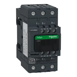LC1D65AB7 se te-tesys 3P КОНТАКТОР 440В 65A 24В AC 50/60ГЦ (ШНАЙДЕР) LC1D65AB7 se te-tesys 3P КОНТАКТОР 440В 65A 24В AC 50/60ГЦ (ШНАЙДЕР)