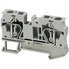 Schneider Electric Linergy TR NSYTRR62 клеммная колодка, пружинная, проходная, 6 мм², серая
