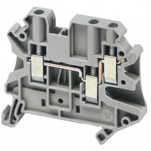 Schneider Electric NSYTRV43 Linergy TR проходная клеммная колодка, 4 мм², винтовое соединение