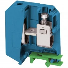 Schneider Electric NSYTRV502BL Клеммная колодка проходная винтовая, 50 мм², синяя